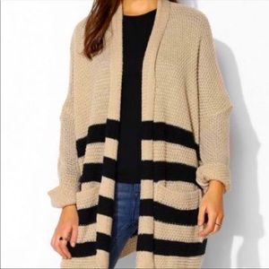 BDG Black & Tan Cardigan